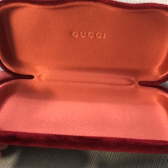 🖤 GUCCI 🖤 Cat Eye Black Sunglasses Italy 🇮🇹 🕶 🇮🇹 - Picture 5 of 6